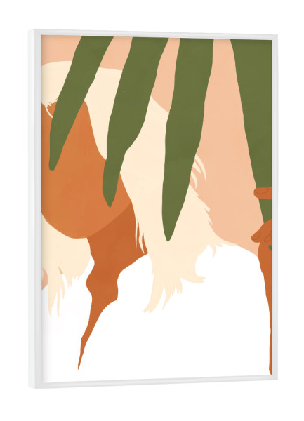 Poster mit weißem Rahmen "Musafir | Traveler Feminism Woman" artboxONE - Natur,Menschen,Fashion