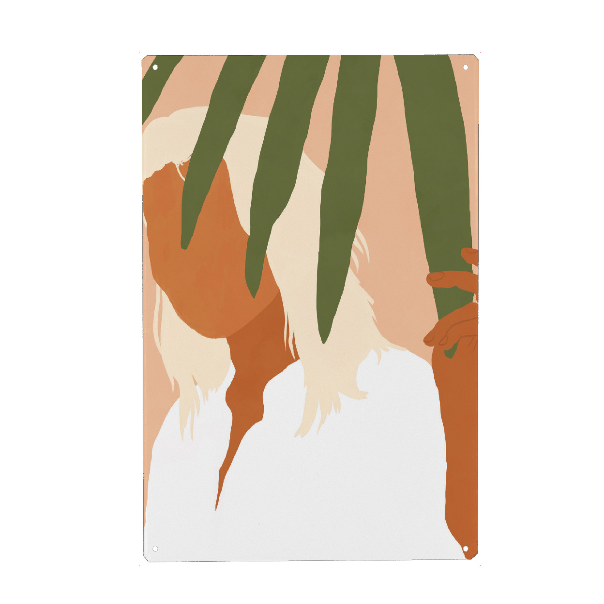 Metall Poster "Musafir | Traveler Feminism Woman" artboxONE - Natur,Menschen,Fashion