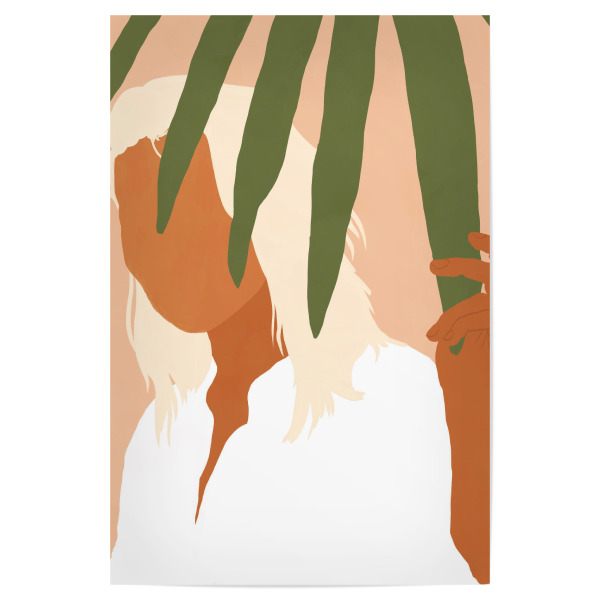 Poster 30x20 cm "Musafir | Traveler Feminism Woman" artboxONE - Natur,Menschen,Fashion