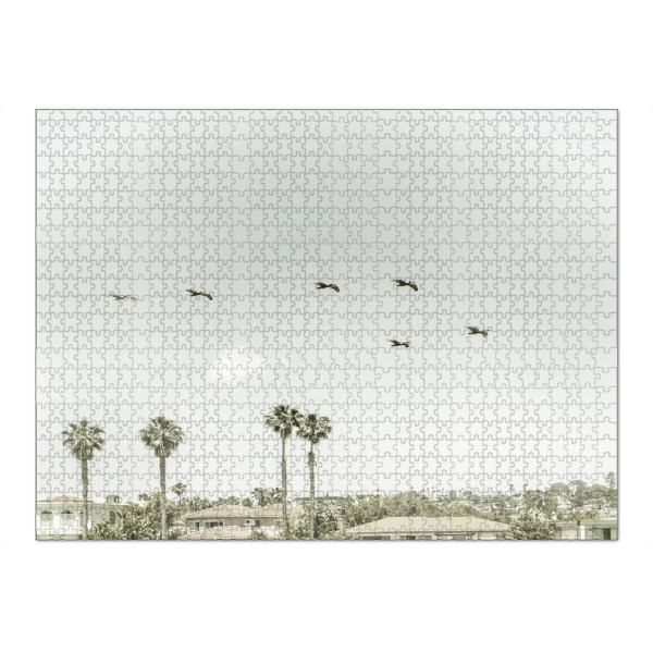 Puzzle Ravensburger "Über den Dächern von San Diego" artboxONE - Städte,Reise / Länder