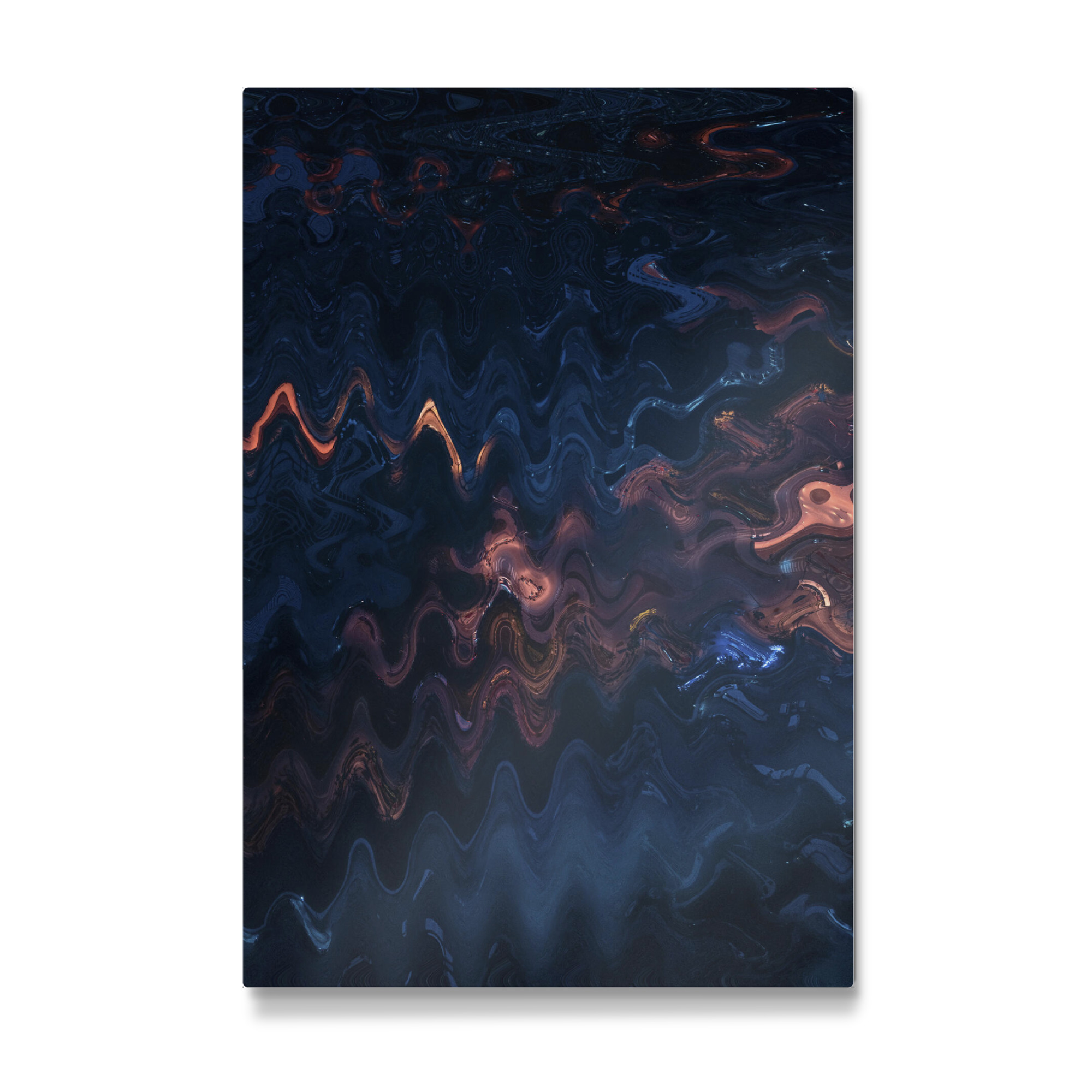 Galerie-Print "Blau Petroleum B" 30x20 cm artboxONE