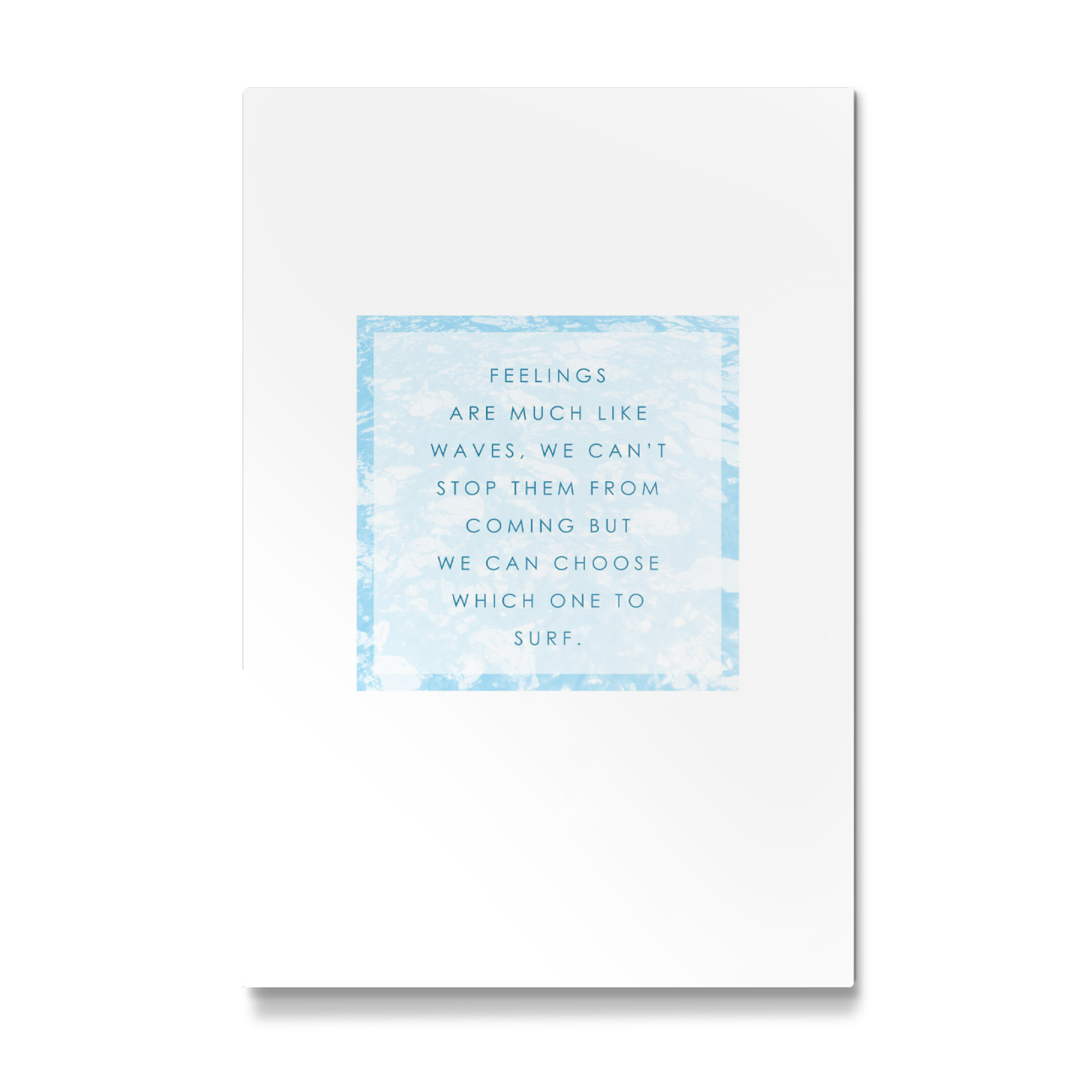 Galerie-Print "Feelings like waves" 30x20 cm artboxONE
