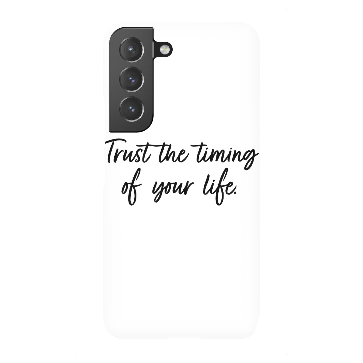 "The timing of your life"für Samsung Galaxy - Premium-Case Handyhülle artboxONE