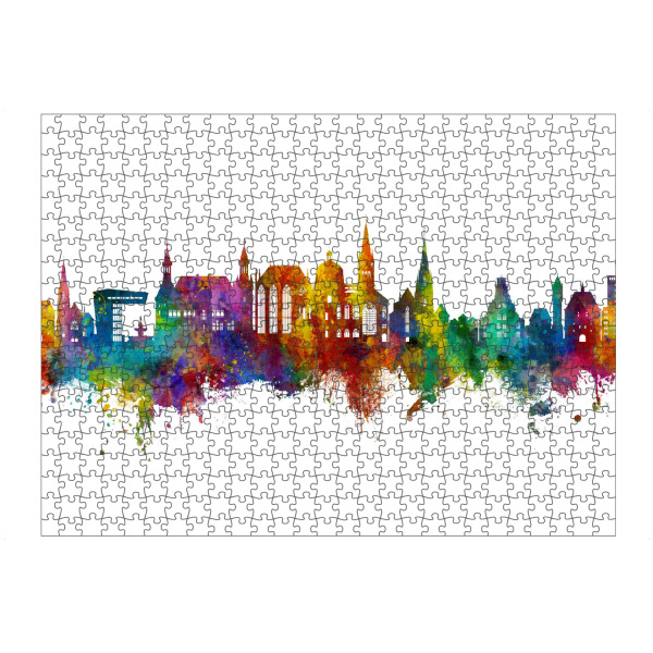 artboxONE Puzzle "Aachen Germany Skyline" artboxONE - Städte