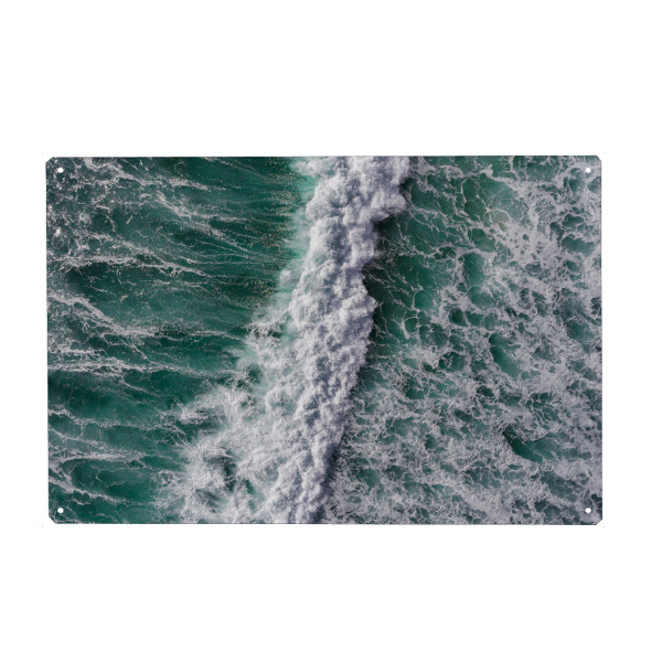 Metall Poster "Ocean vibe" artboxONE - Natur,Reise,Reise / Strand und Meer