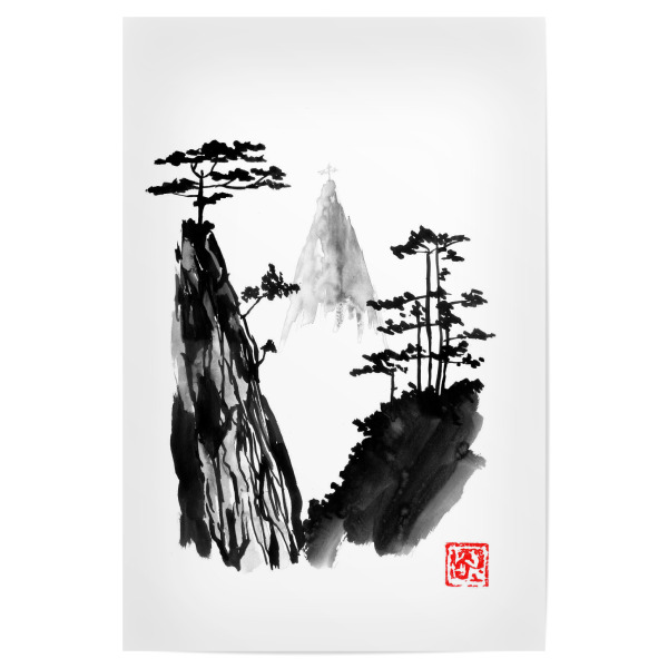 Poster "Holy mountain" artboxONE - Natur