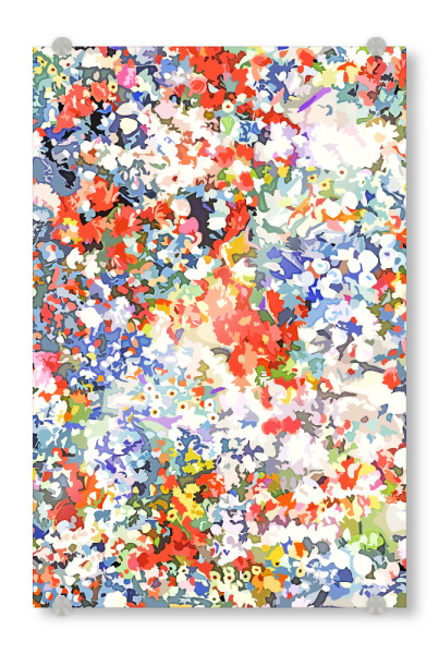 Acrylglasbild "Garden" artboxONE - Floral,Abstrakt