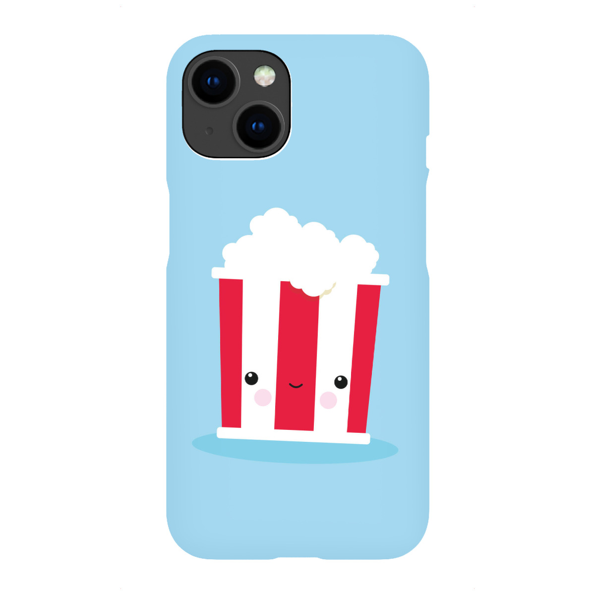 "Kawaii-Illustration Popcorn"für iPhone - Premium-Case Handyhülle artboxONE