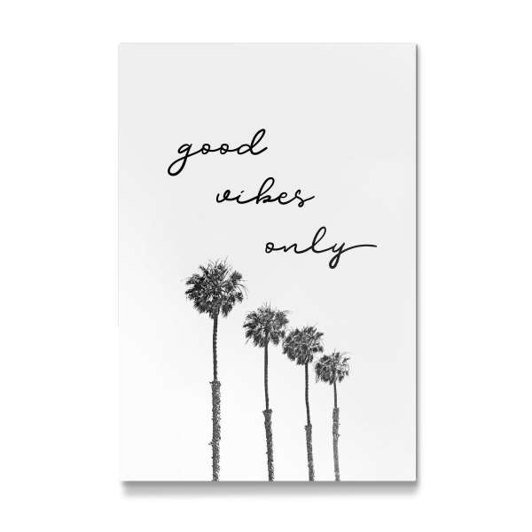 Galerie-Print "Palmen | good vibes only" 30x20 cm artboxONE