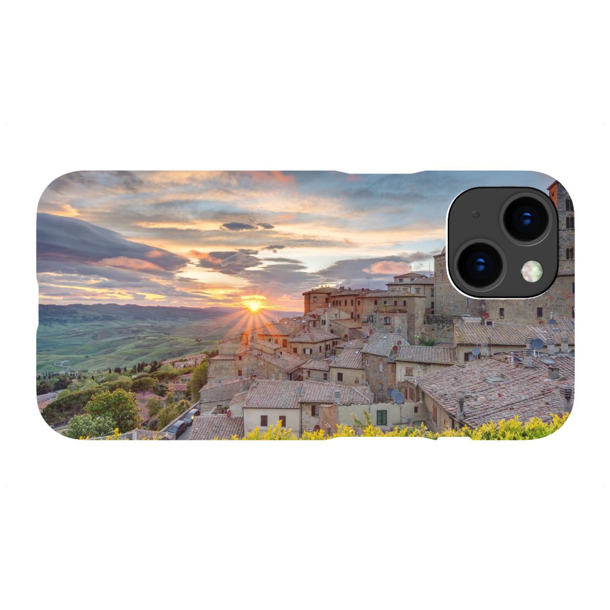 iPhone "Volterra in der Toskana" Premium-Case Handyhülle artboxONE