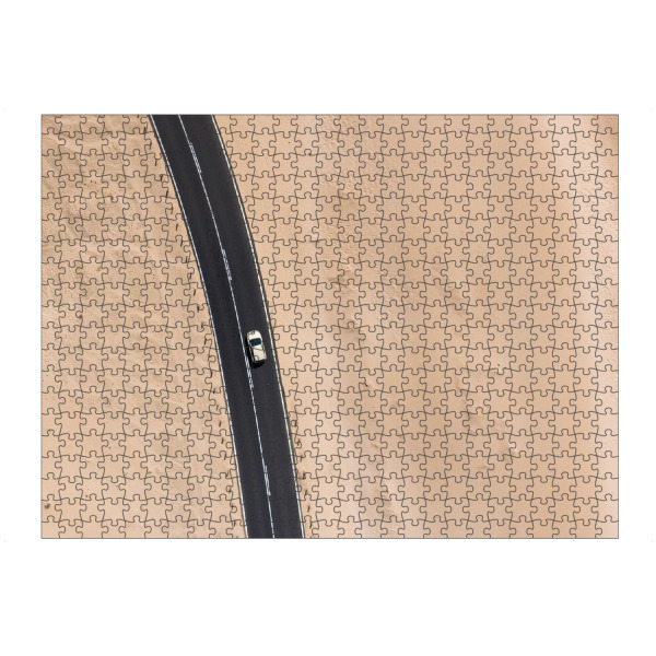 artboxONE Puzzle "Across the desert" artboxONE - Natur,Reise,Reise / Strand und Meer,Automobile