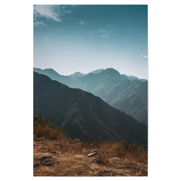Poster 30x20 cm "Mountains and the Sky" artboxONE - Natur,Reise