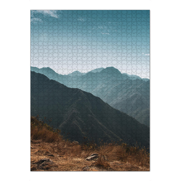 Puzzle Ravensburger "Mountains and the Sky" artboxONE - Natur,Reise