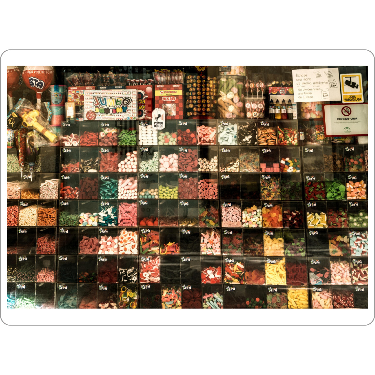 Tischset "Bunte Tüte" artboxONE - Essen & Trinken,Städte / Weitere