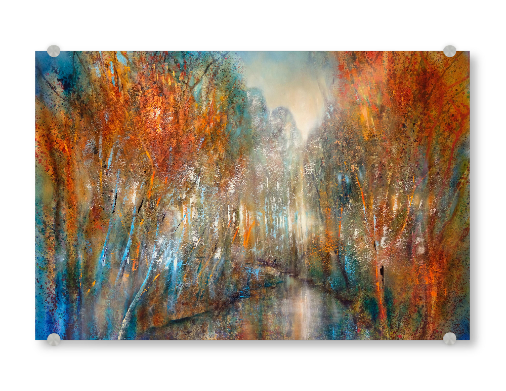 Acrylglasbild "Der Sommer war sehr groß" artboxONE - Natur
