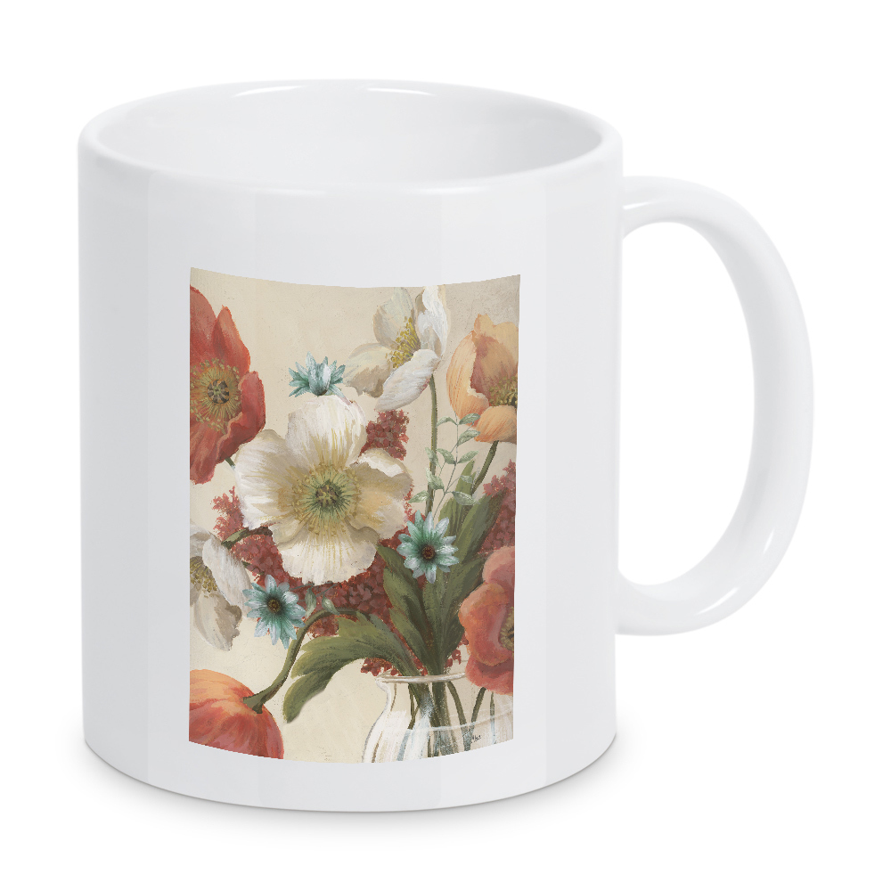 Tasse "Poppy Time-Fortsetzung" artboxONE - Floral - Blumen,Blumen,Mohn,Mohnblumen,Floral,Pflanzen