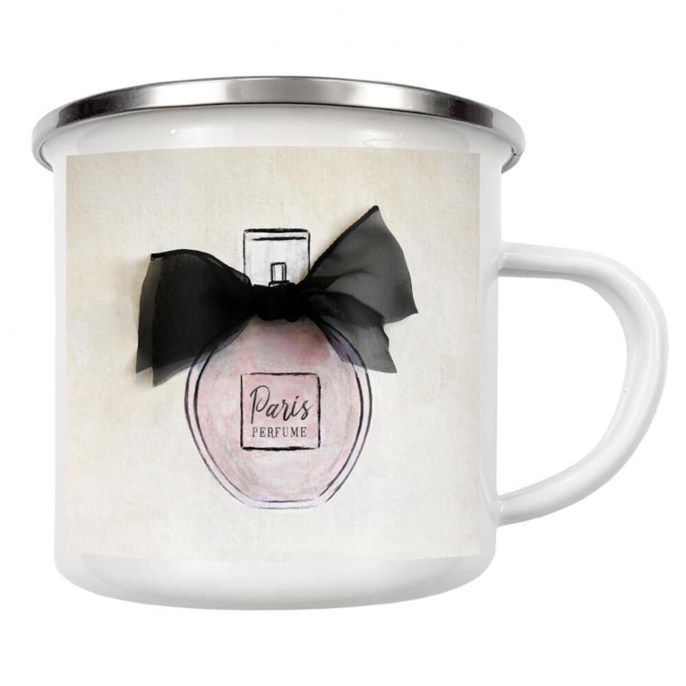 Emaille Tasse "Parfüm Paris" artboxONE - Menschen,Fashion - Parfüm,Bogen,Paris