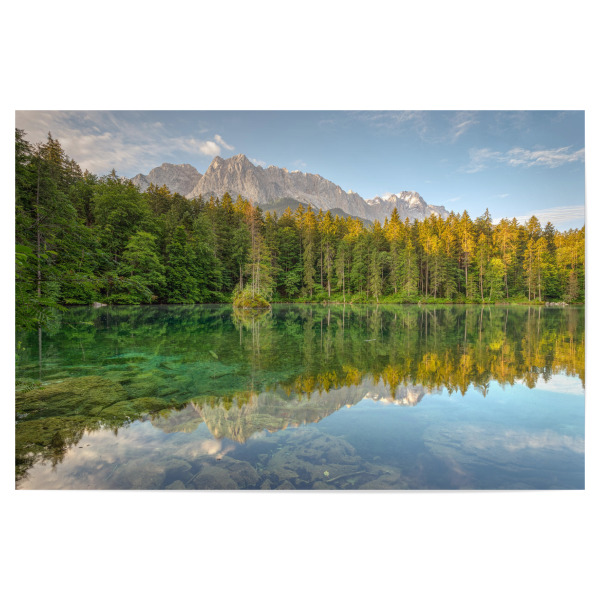 Poster "Badersee in Bayern" artboxONE - Natur,Reise