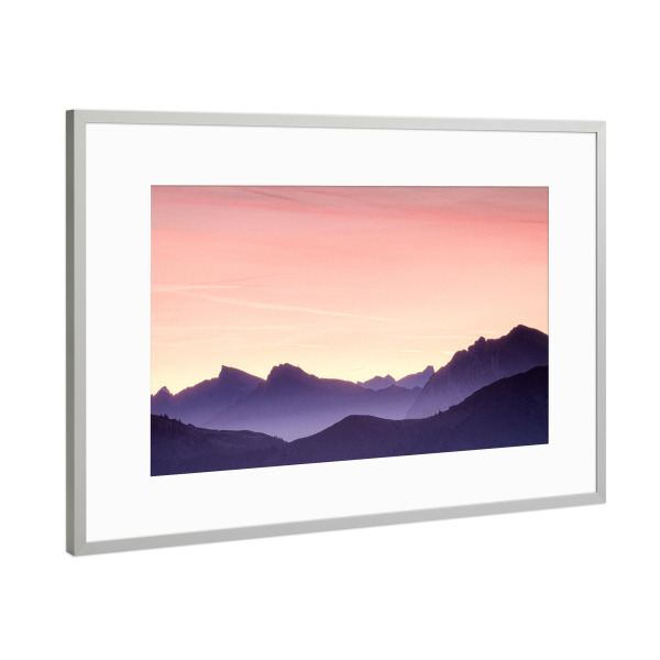 Poster mit Rahmen Silber "Early Bird" artboxONE - Natur,Reise