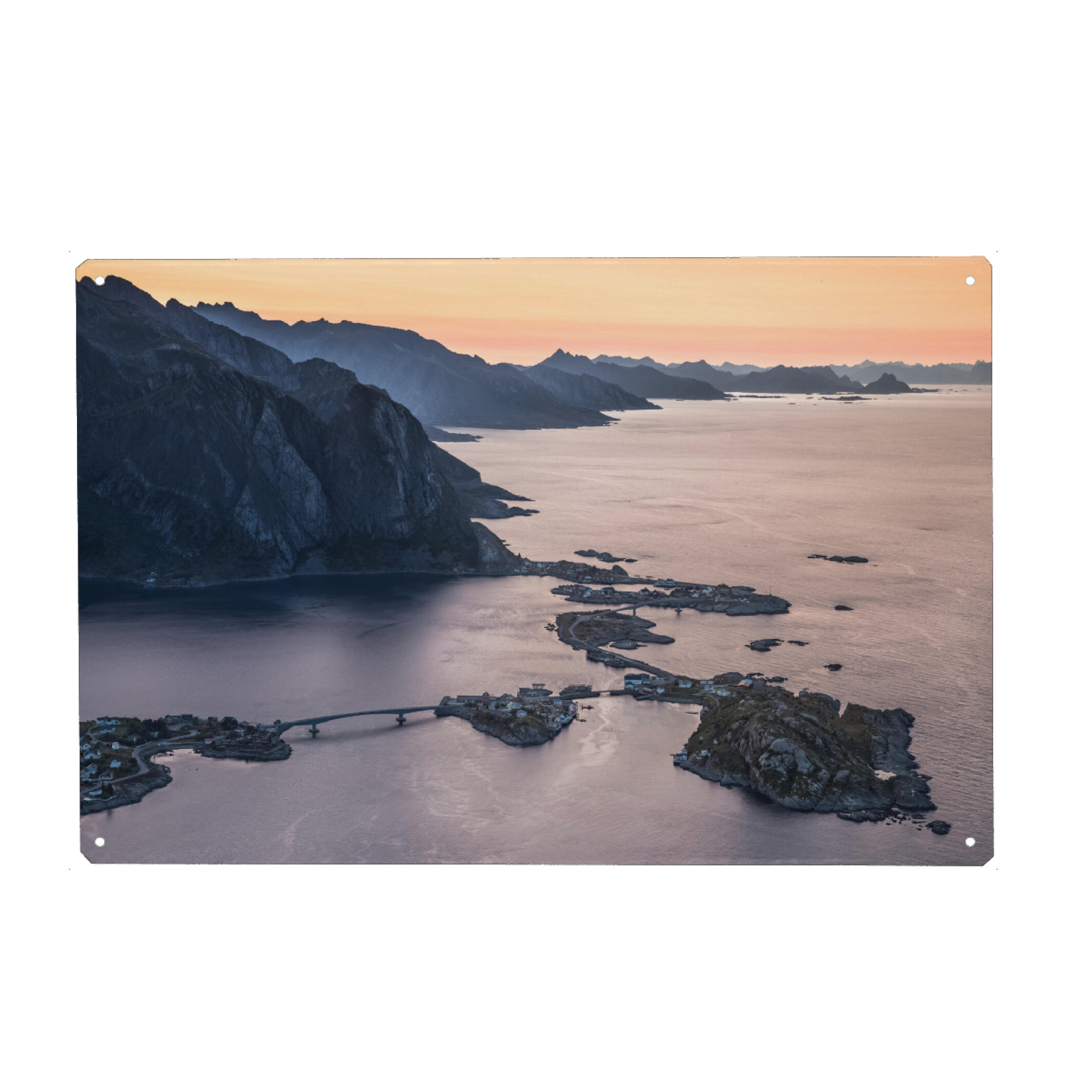 Holzbild "Lofoten Islands" artboxONE - Natur,Reise