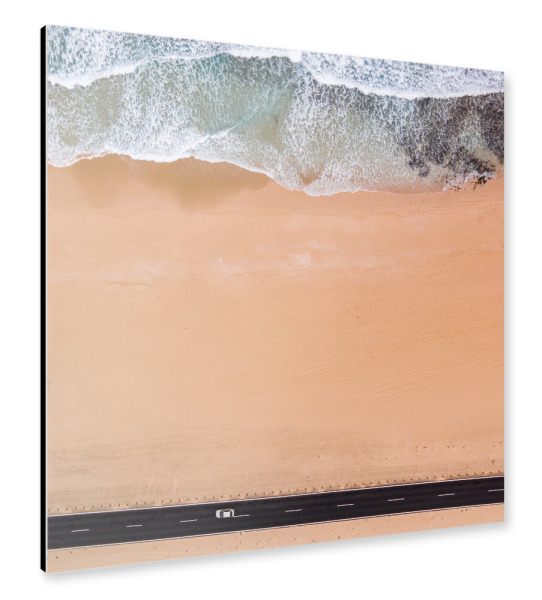 Alu-Dibond "Ocean drive" 30x30 cm artboxONE