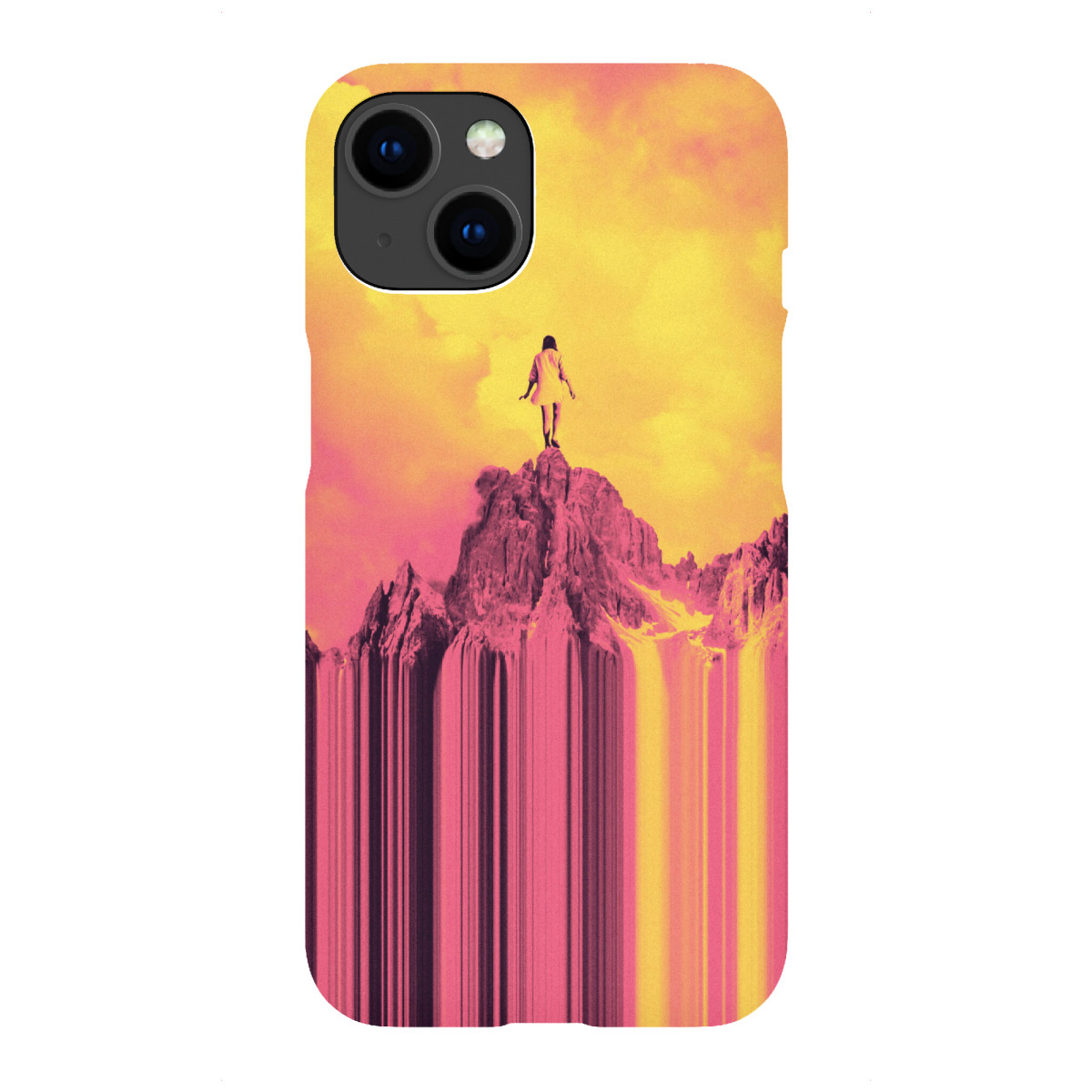 iPhone "On Top Of The World" Premium-Case Handyhülle artboxONE
