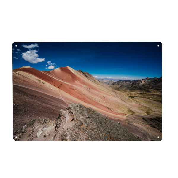 Holzbild "Rainbow Mountain - Peru" artboxONE - Natur,Reise,Reise / Länder