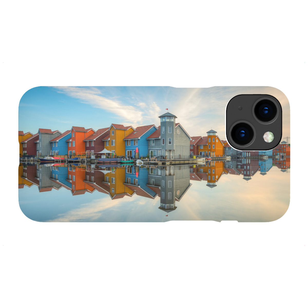 "Reitdiephaven Groningen"für iPhone - Premium-Case Handyhülle artboxONE