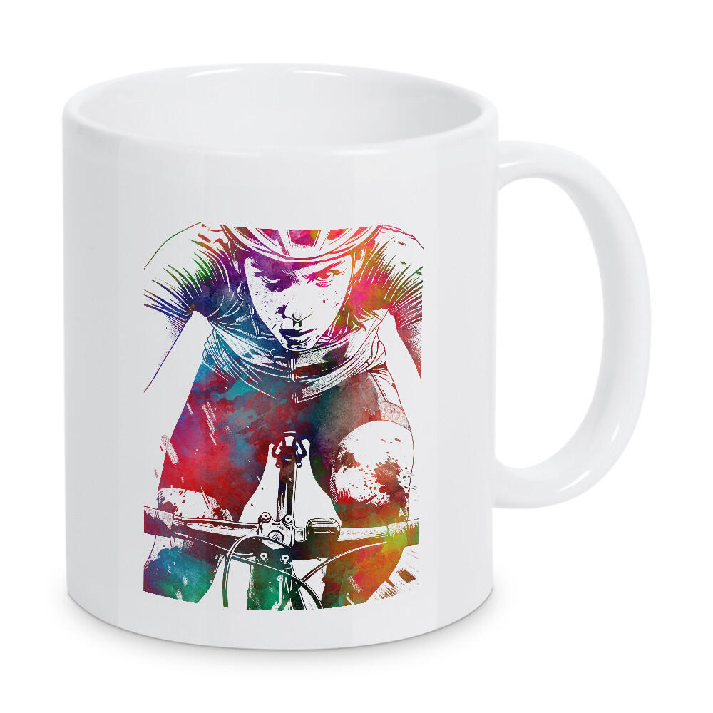Tasse "Fahrradsport Sport M" artboxONE - Sport,Sport / Sommerspiele - Fahrrad,Radfahren,Fahrrad,Biker,Radfahrer,Grafik