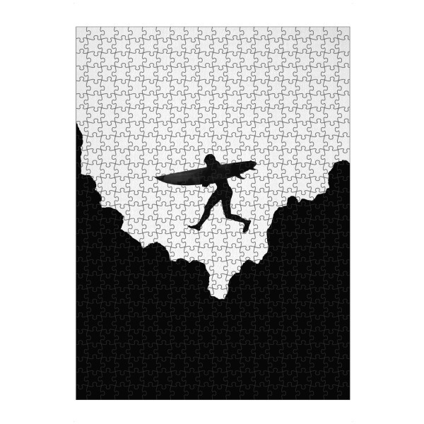 Puzzle Ravensburger "Surf Jump" artboxONE - Menschen,Reise / Strand und Meer,Sport,Städte / Los Angeles,Männer