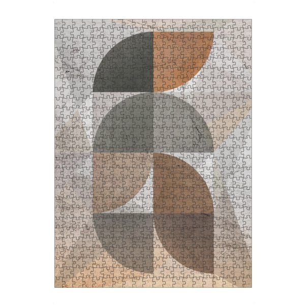 Puzzle Ravensburger "Semi Circles" artboxONE - Abstrakt,Geometrie