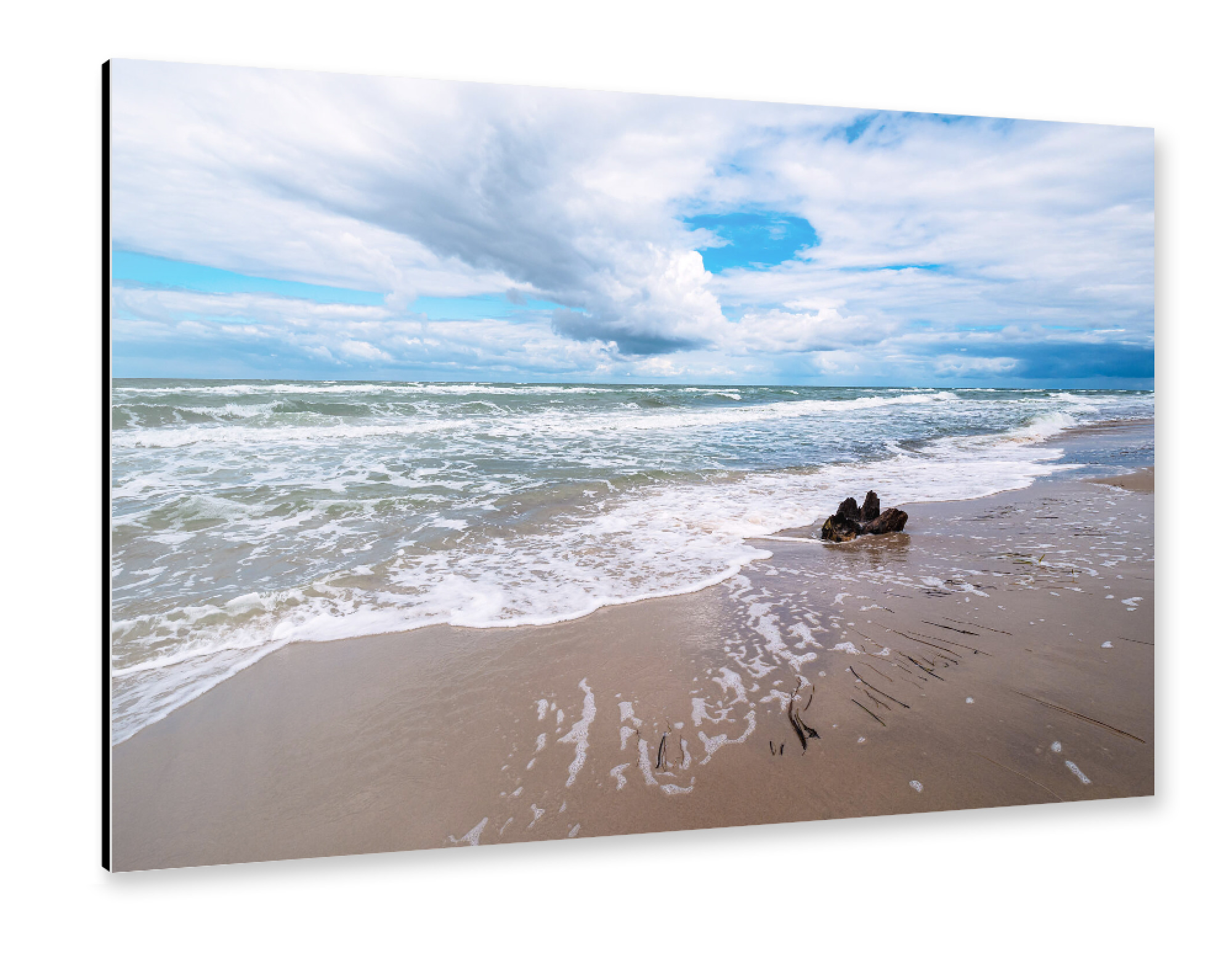 Alu-Dibond "Küste auf dem Fischland-Darß" 30x20 cm artboxONE