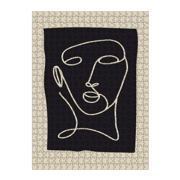 artboxONE Puzzle "Abstract Face" artboxONE - Abstrakt,Menschen