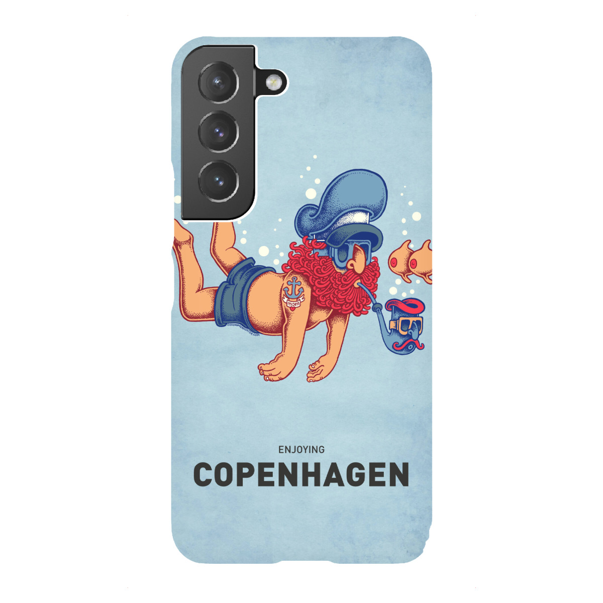 "Copenhagen Diver"für Samsung Galaxy - Premium-Case Handyhülle artboxONE