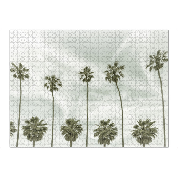 Puzzle Ravensburger "Vintage Palmenidylle" artboxONE - Natur