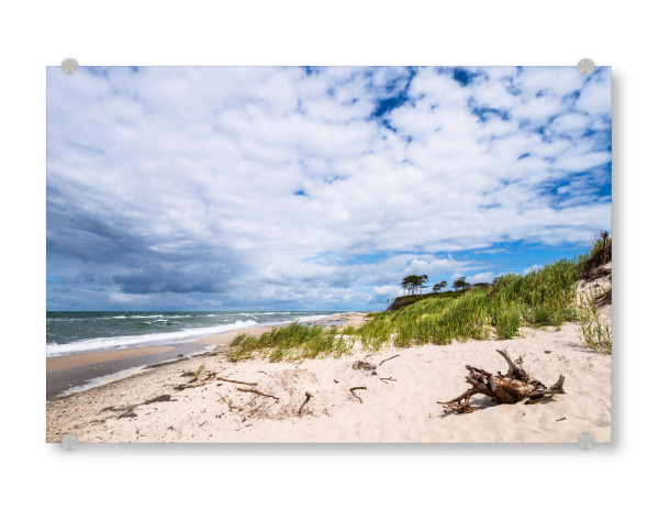 Acrylglasbild "Landschaft am Weststrand" artboxONE - Natur,Reise,Reise / Strand und Meer