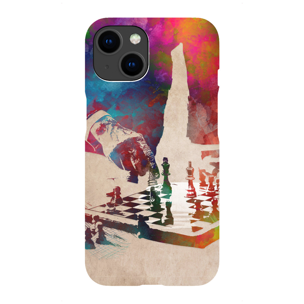 iPhone "Plays chess" Premium-Case Handyhülle artboxONE