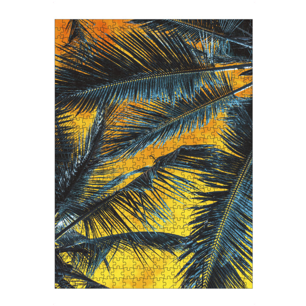 artboxONE Puzzle "Blue Palm Tree" artboxONE - Natur,Reise,Fiktion