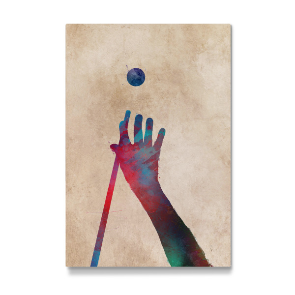 Galerie-Print "Bilard sport art" 30x20 cm artboxONE