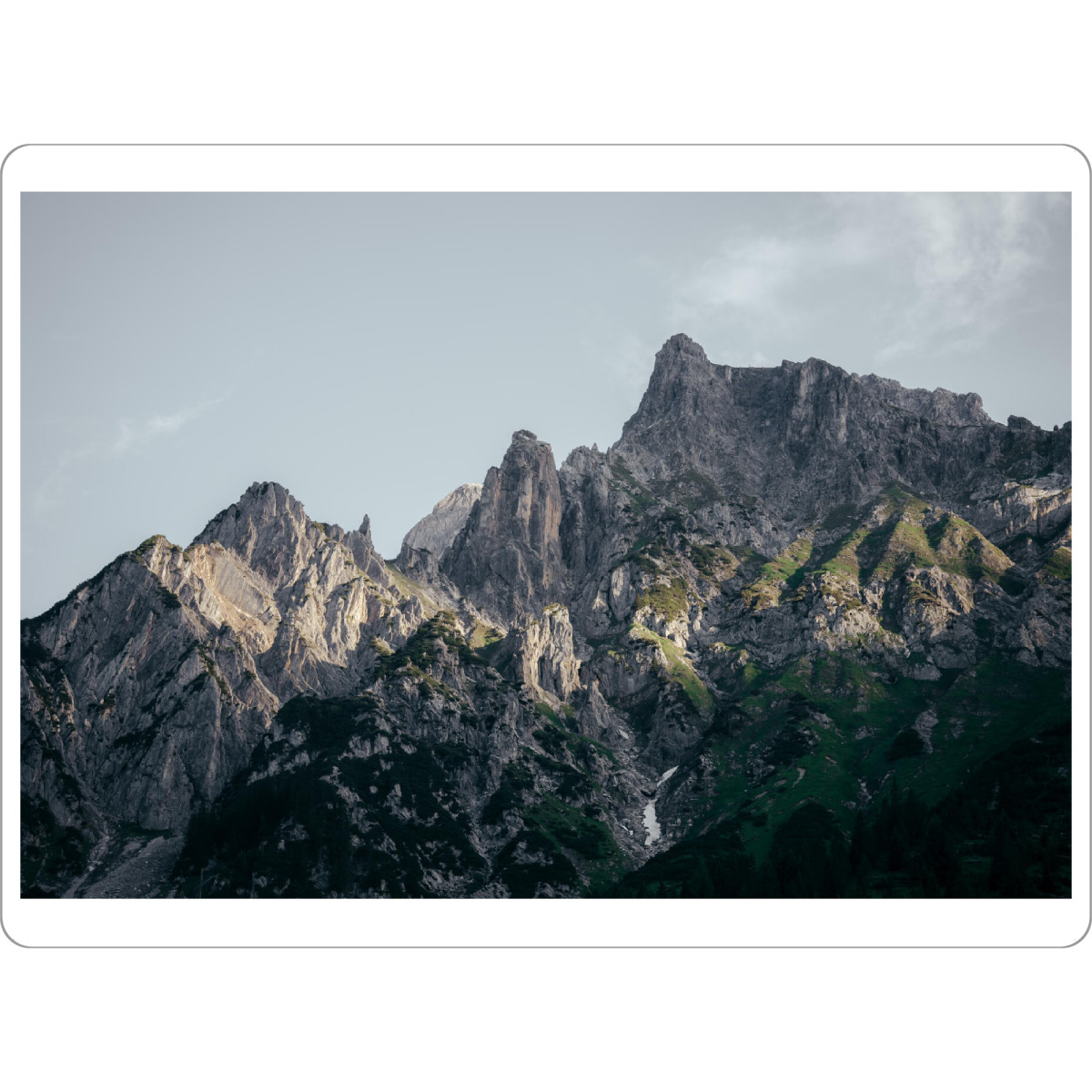 Tischset "Schöne Berglandschaft" artboxONE - Natur
