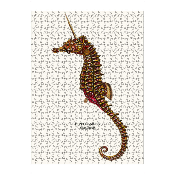 Puzzle Ravensburger "SEAUNICORN VINTAGE" artboxONE - Tiere,Unterwasser,Fiktion