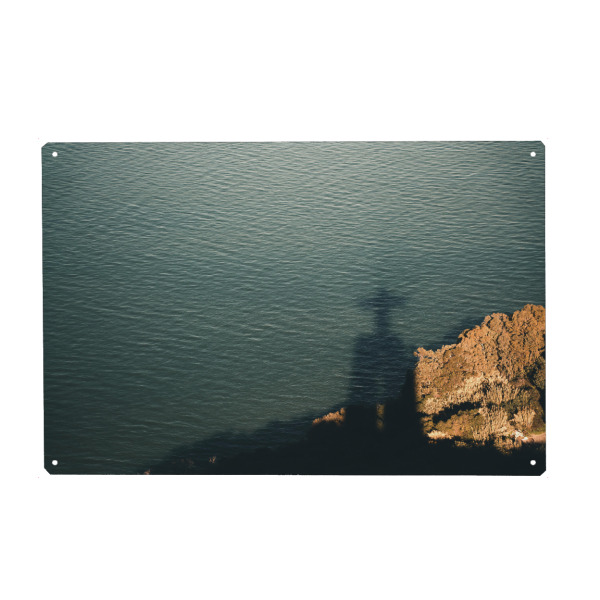 Metall Poster "Im Schatten von Rio" artboxONE - Natur,Reise,Architektur,Städte / Weitere