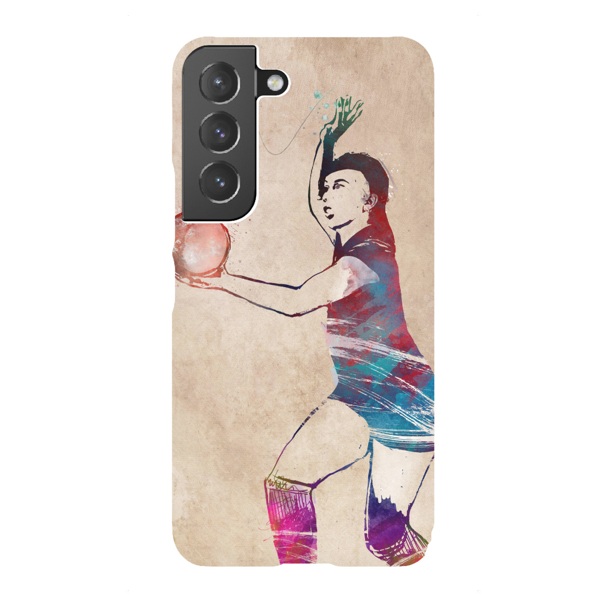 Samsung Galaxy "Volleyball sport art" Premium-Case Handyhülle artboxONE