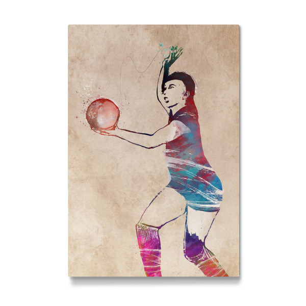 Galerie-Print "Volleyball sport art" 30x20 cm artboxONE