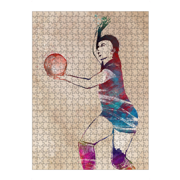 artboxONE Puzzle "Volleyball sport art" artboxONE - Sport,Sport / Sommerspiele