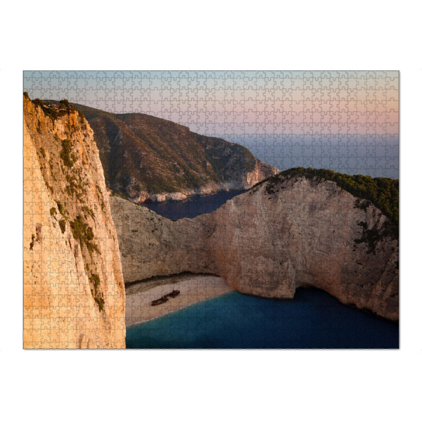 Puzzle Ravensburger "Zakynthos Sunset" artboxONE - Natur,Reise,Reise / Strand und Meer