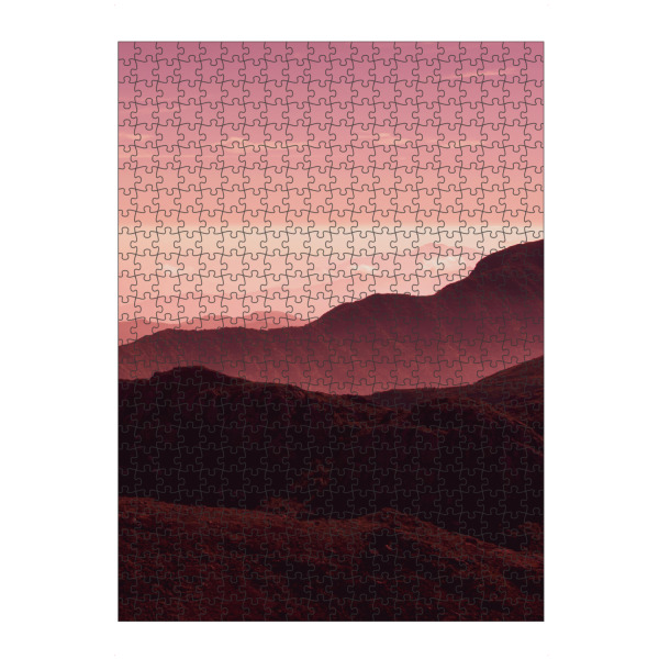 artboxONE Puzzle "DIPTYCH PINK SUNSET B" artboxONE - Natur,Reise