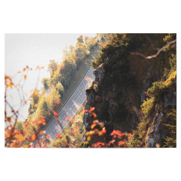 Poster "Herbststraße" artboxONE - Natur