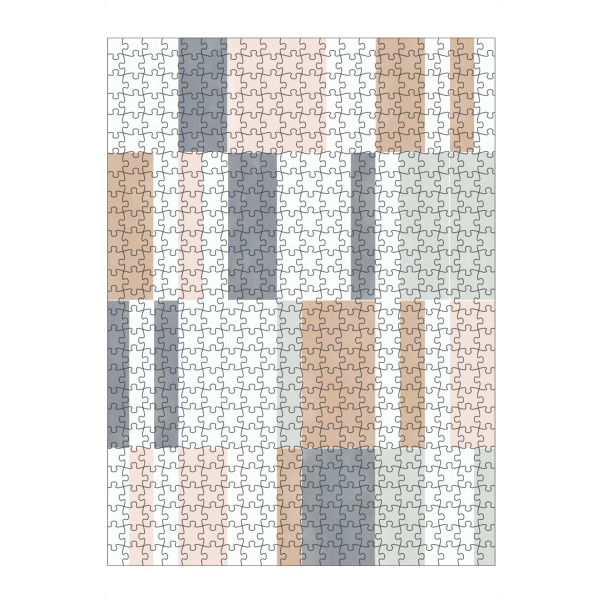 artboxONE Puzzle "Muted Pastel Tiles First" artboxONE - Abstrakt,Geometrie - Geometrie,Geometry,Formen,Forms,Abstract,Abstrakt,Colorful,Bunt