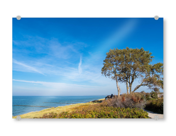 Acrylglasbild "Ostseeküste in Ahrenshoop" artboxONE - Natur,Reise,Reise / Strand und Meer